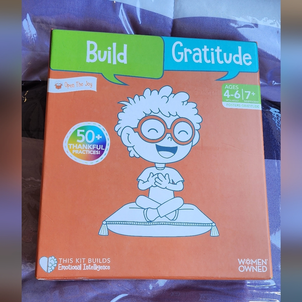 Build Gratitude Kit for Kids - Orange